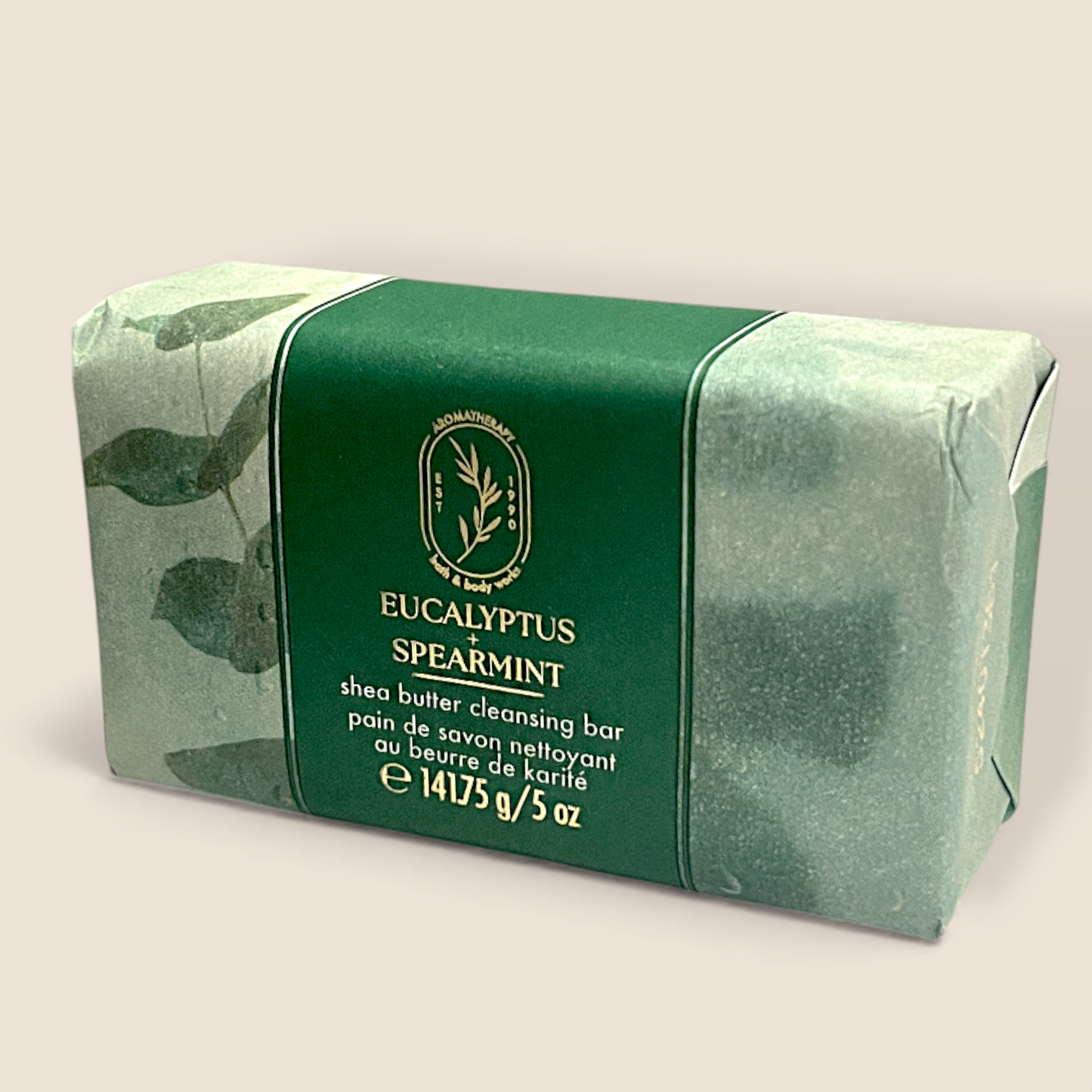 Pain de savon Eucalyptus & Menthe verte au beurre de karité - Baths & Body Works