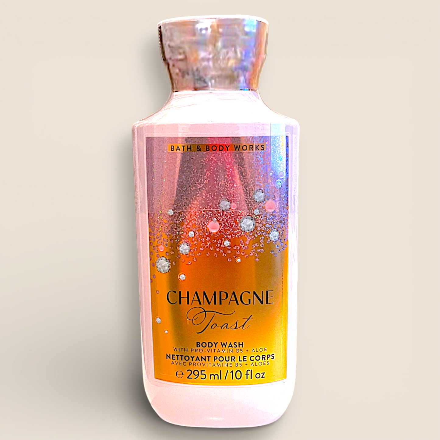 Nettoyant pour le corps Champagne Toast provitamine B5 + Aloès - Bath & Body Works
