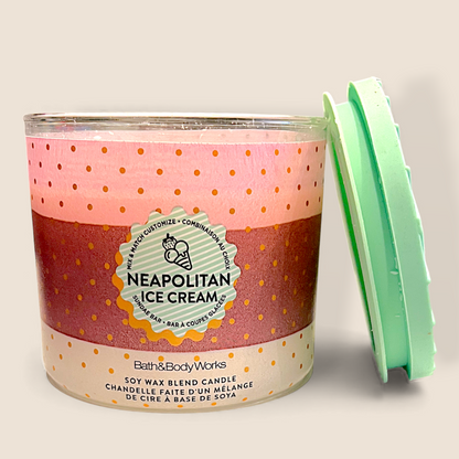 Bougie à 3 mèches -Neapolitan Ice Cream- Bath & Body Works