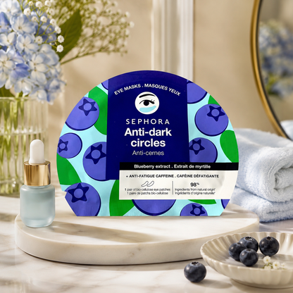 Masques yeux anti-cernes Myrtille - Sephora Collection